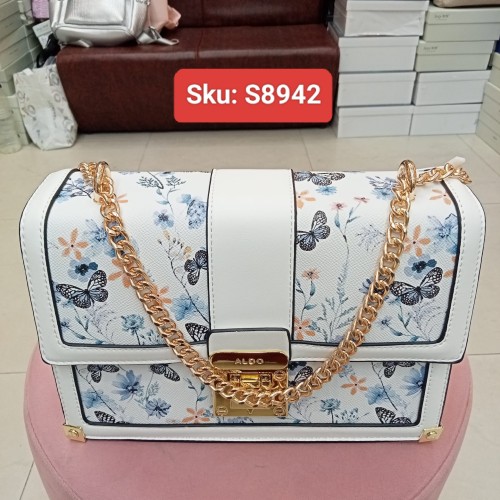 Ladies Printed Chain Shoulder Bag