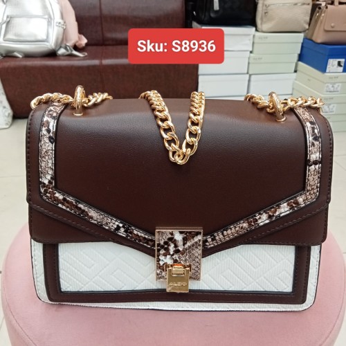 Ladies Printed Chain Shoulder Bag