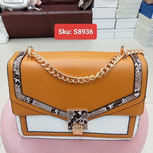 Ladies Printed Chain Shoulder Bag