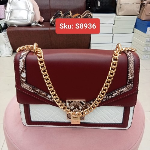 Ladies Printed Chain Shoulder Bag