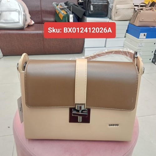 Ladies Elegant Lock Shoulder Bag