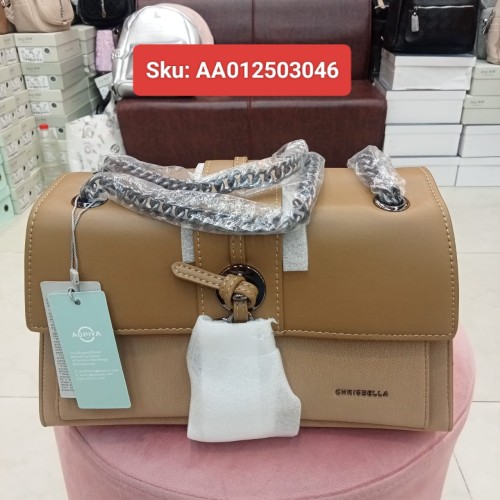 Ladies Elegant Lock Shoulder Bag