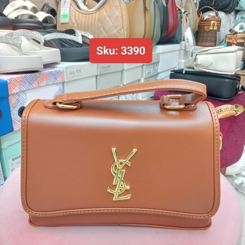 Ladies Premium Mini Shoulder &amp; Hand Bag with Gold Chain