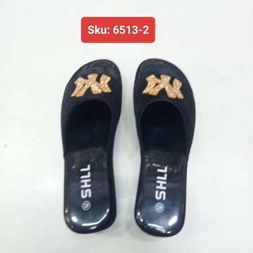 Ladies NY Logo Comfort Slipper