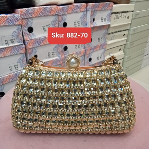 Chic Beaded Evening Clutch