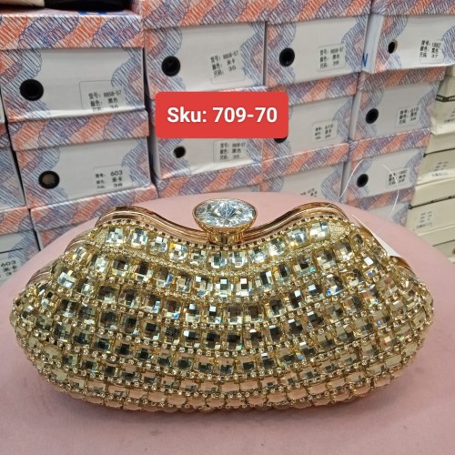 Sophisticated Crystal Clutch