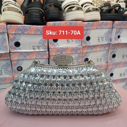 Luxurious Crystal Evening Clutch