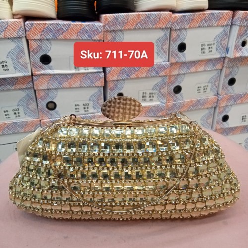 Luxurious Crystal Evening Clutch
