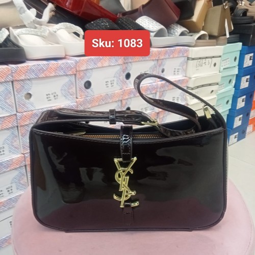 Sleek Logo Handbag Collection