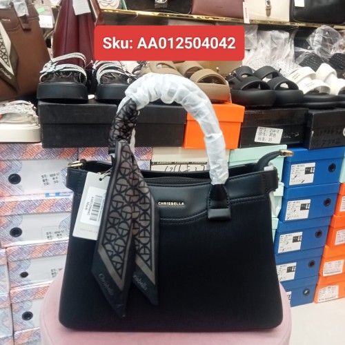 Chic Scarf Handle Handbag Collection