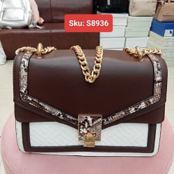 Ladies Printed Chain Shoulder Bag