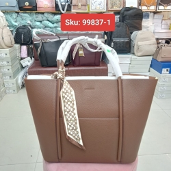 Ladies Premium Large Tote Bag with Scarf