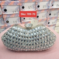 Sophisticated Crystal Clutch