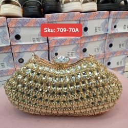 Luxurious Crystal Evening Clutch