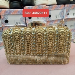 Radiant Crystal Evening Clutch